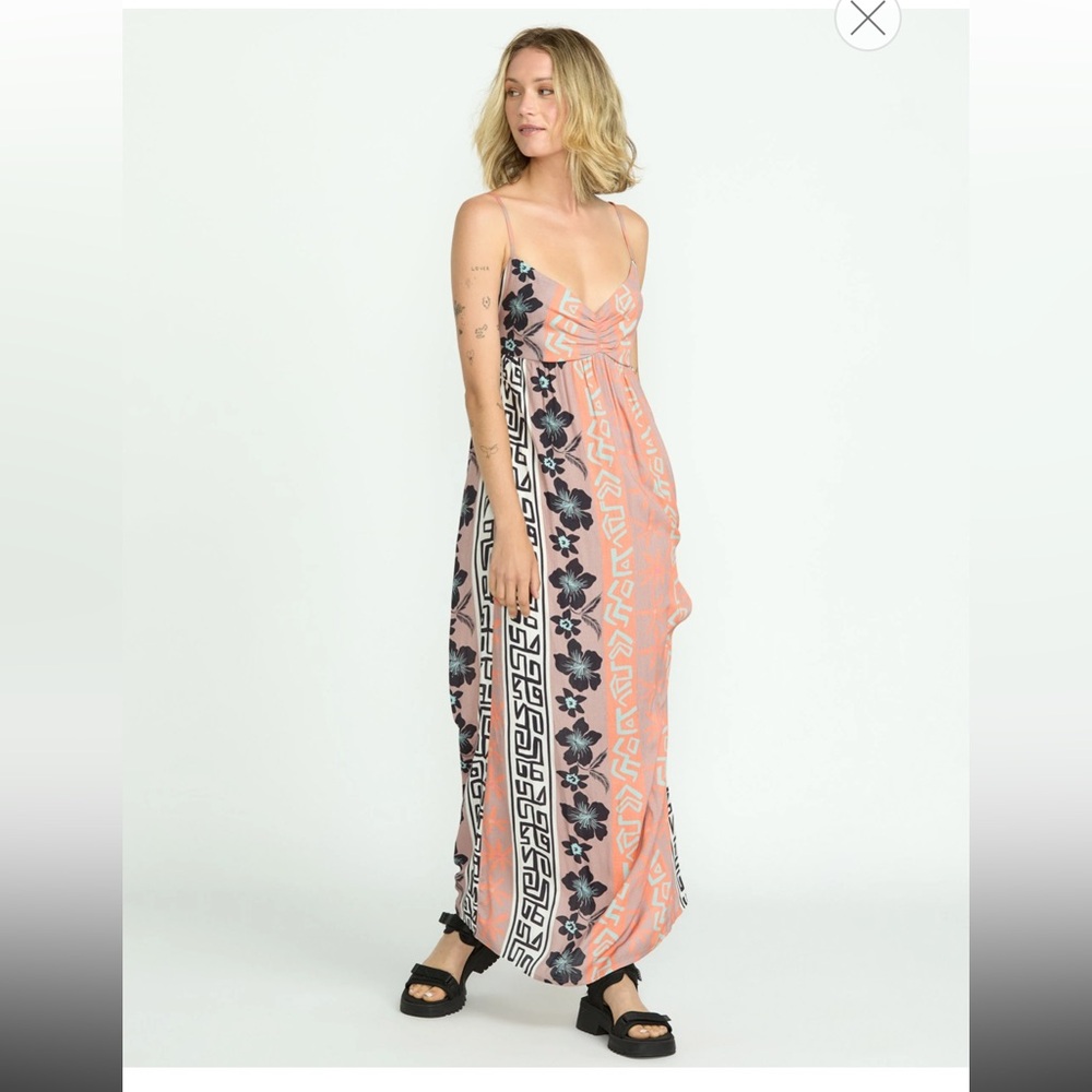 Volcom funtastical surf maxi dress